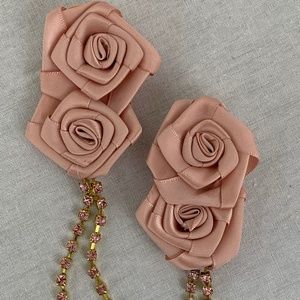 Rose Drop Earrings